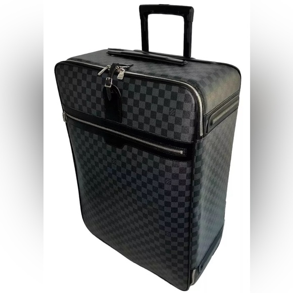 Louis Vuitton Business Pegase 65 Damier Graphite Suitcase Unisex Luggage Bag - Picture 3 of 16